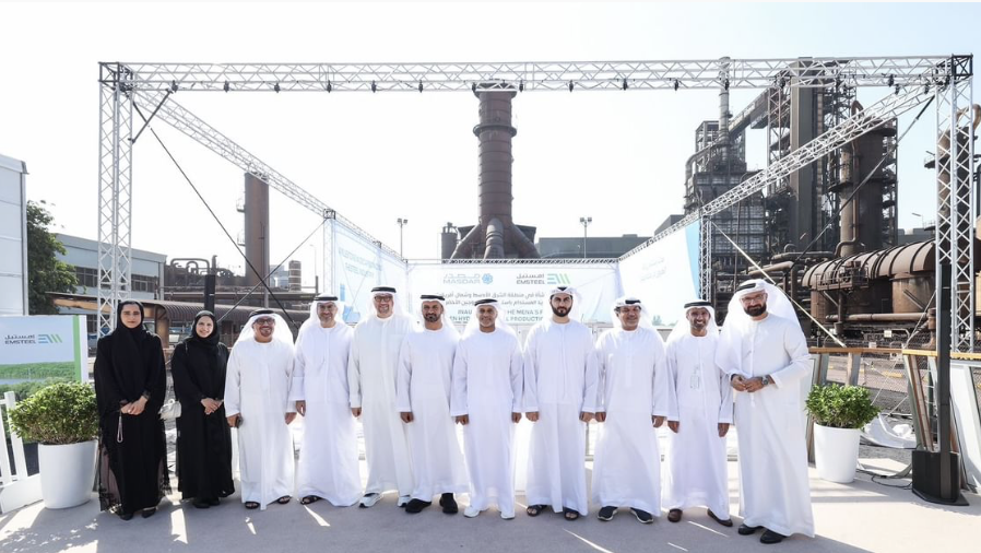 Masdar, EMSTEEL announce successful pilot project using green hydrogen to produce green steel